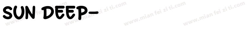 Sun deep字体转换